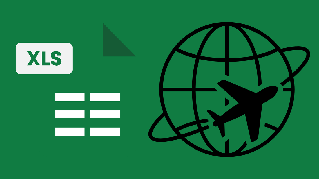 Travel Itinerary Template in Excel Format