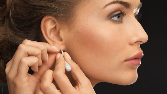 women wearing the best earrings for sensitive ears