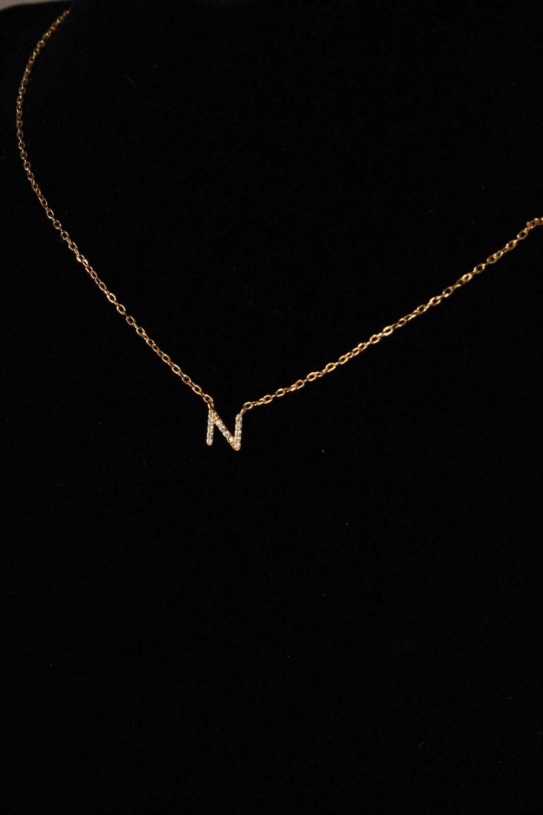 Letter N Necklace