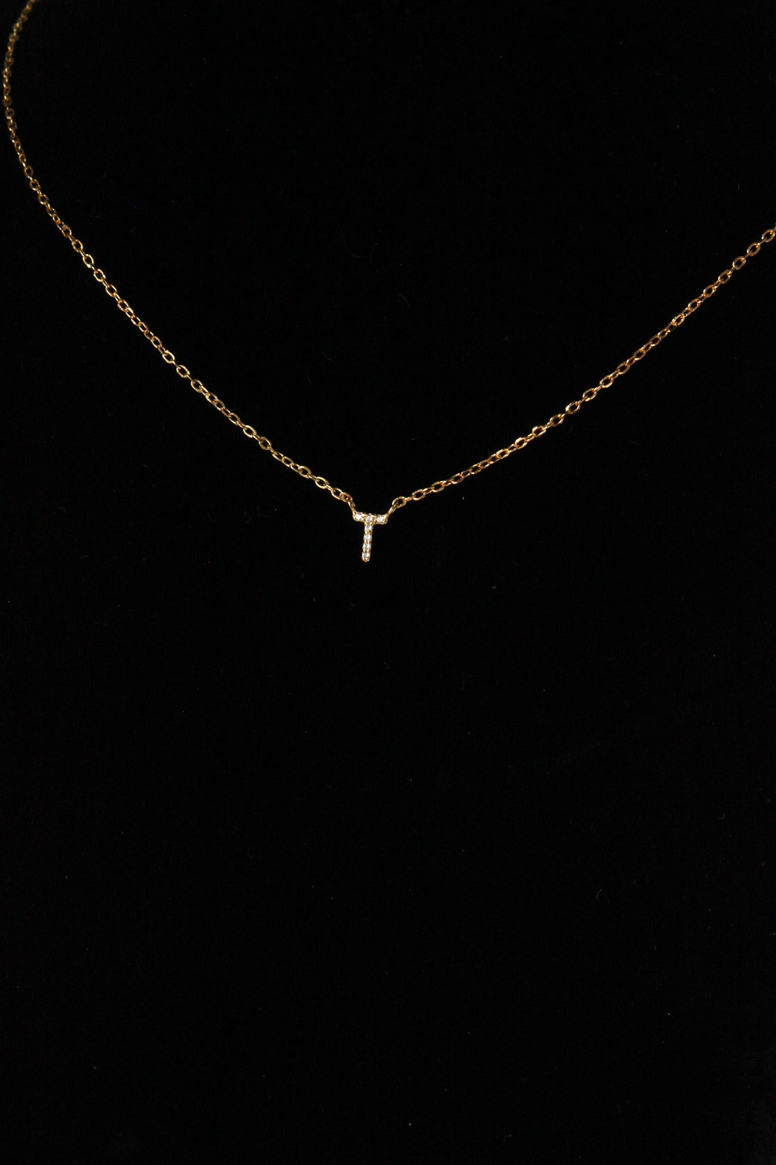 letter t necklace