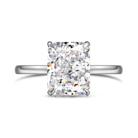 dubai 4 carat radiant cut engagement ring