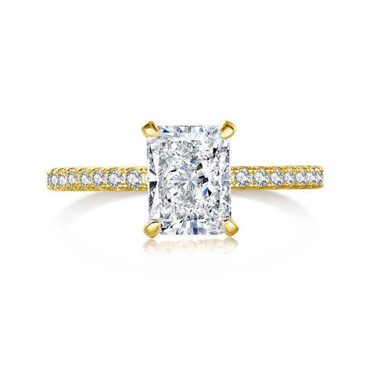 Radiant Cut Dupe Ring