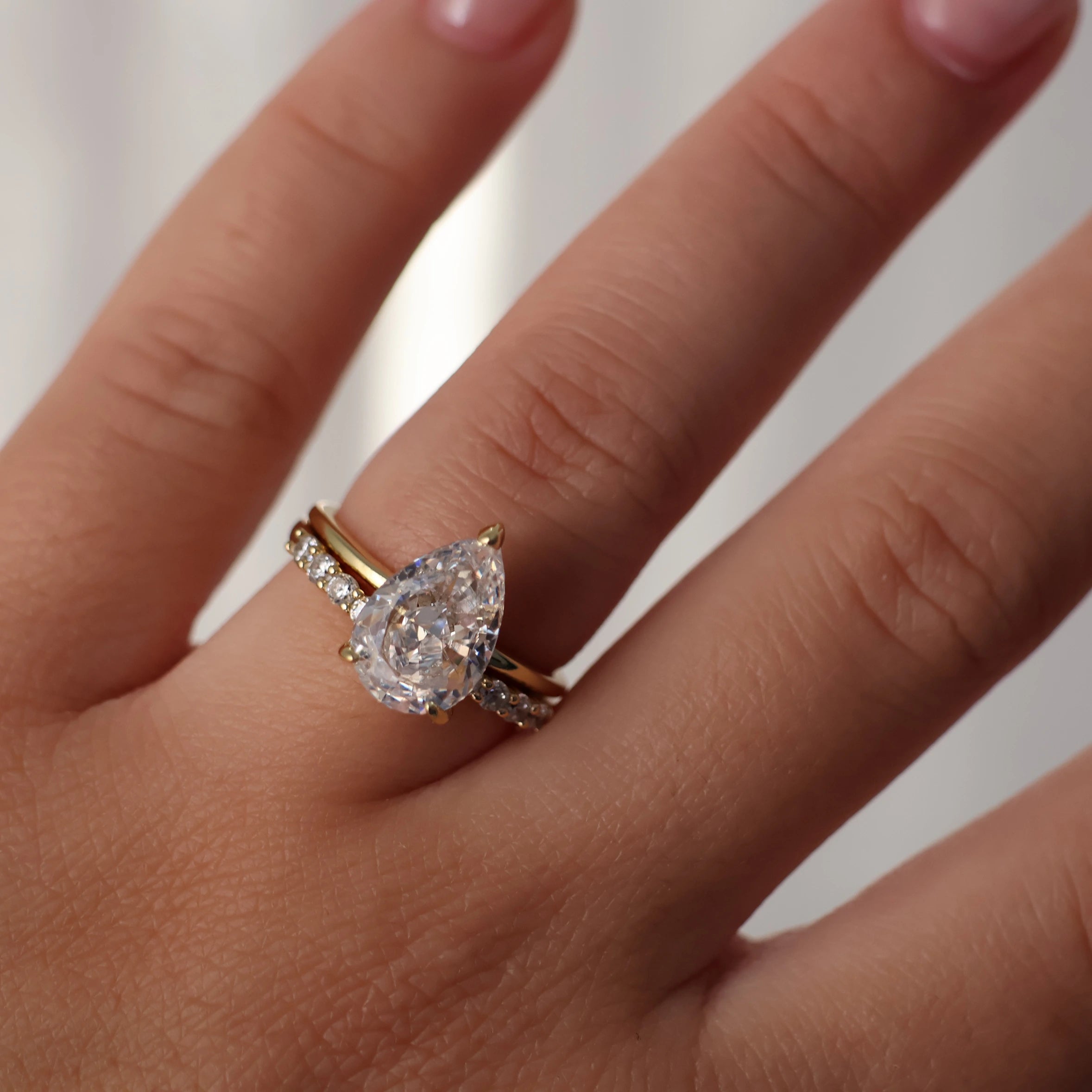 14k gold plated open wedding band