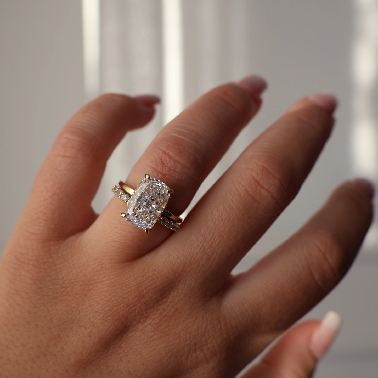14k open gold plated wedding band