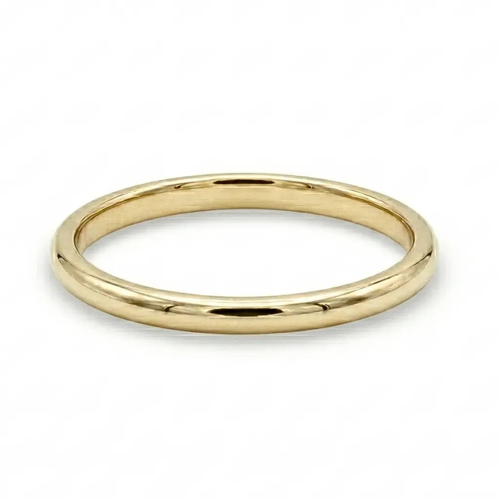 18k gold vermeil wedding band