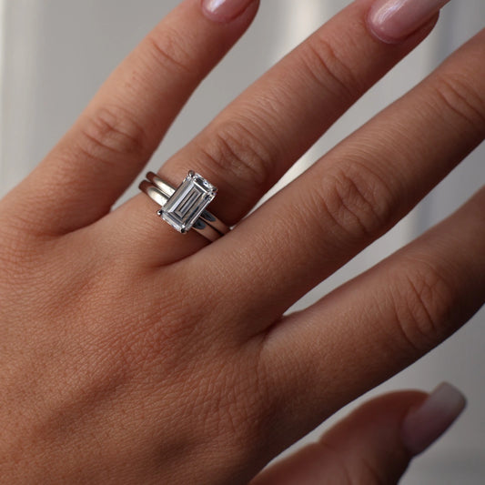 925 sterling silver wedding band ring