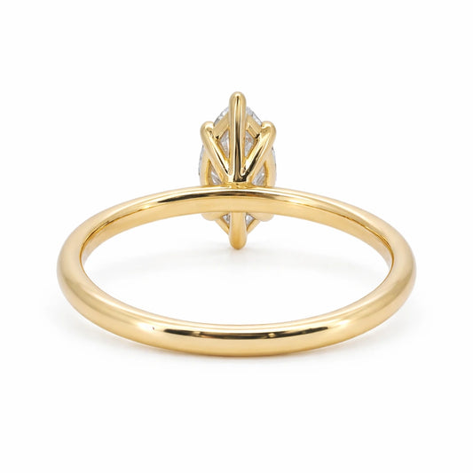 Marquise Lab Grown Diamond Engagement Ring