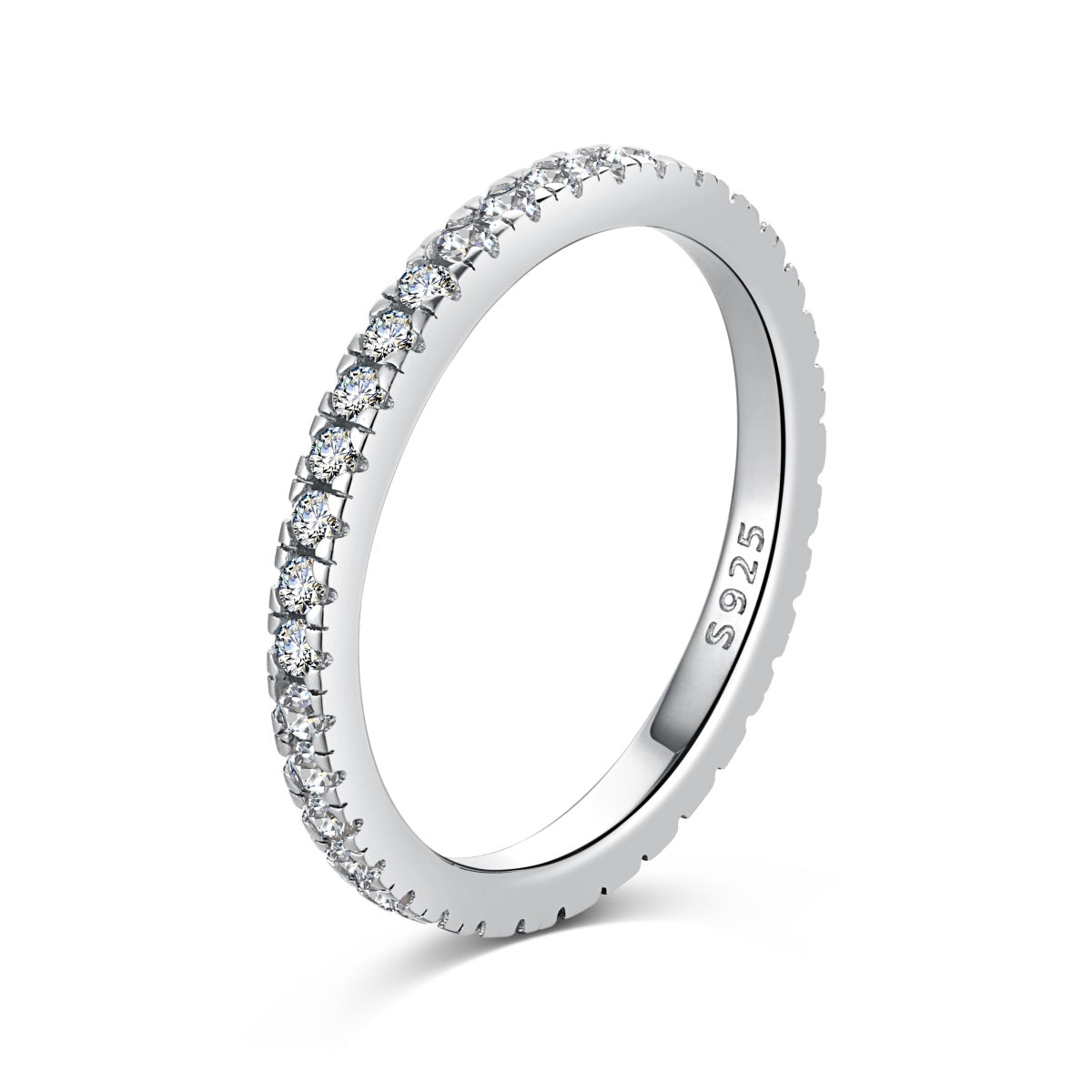 silver eternity travel ring
