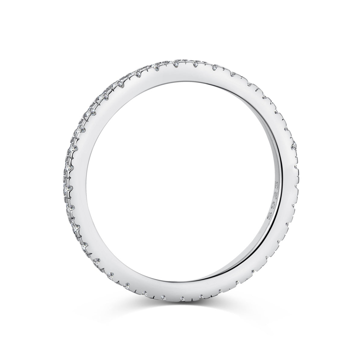 Silver Eternity Travel Ring