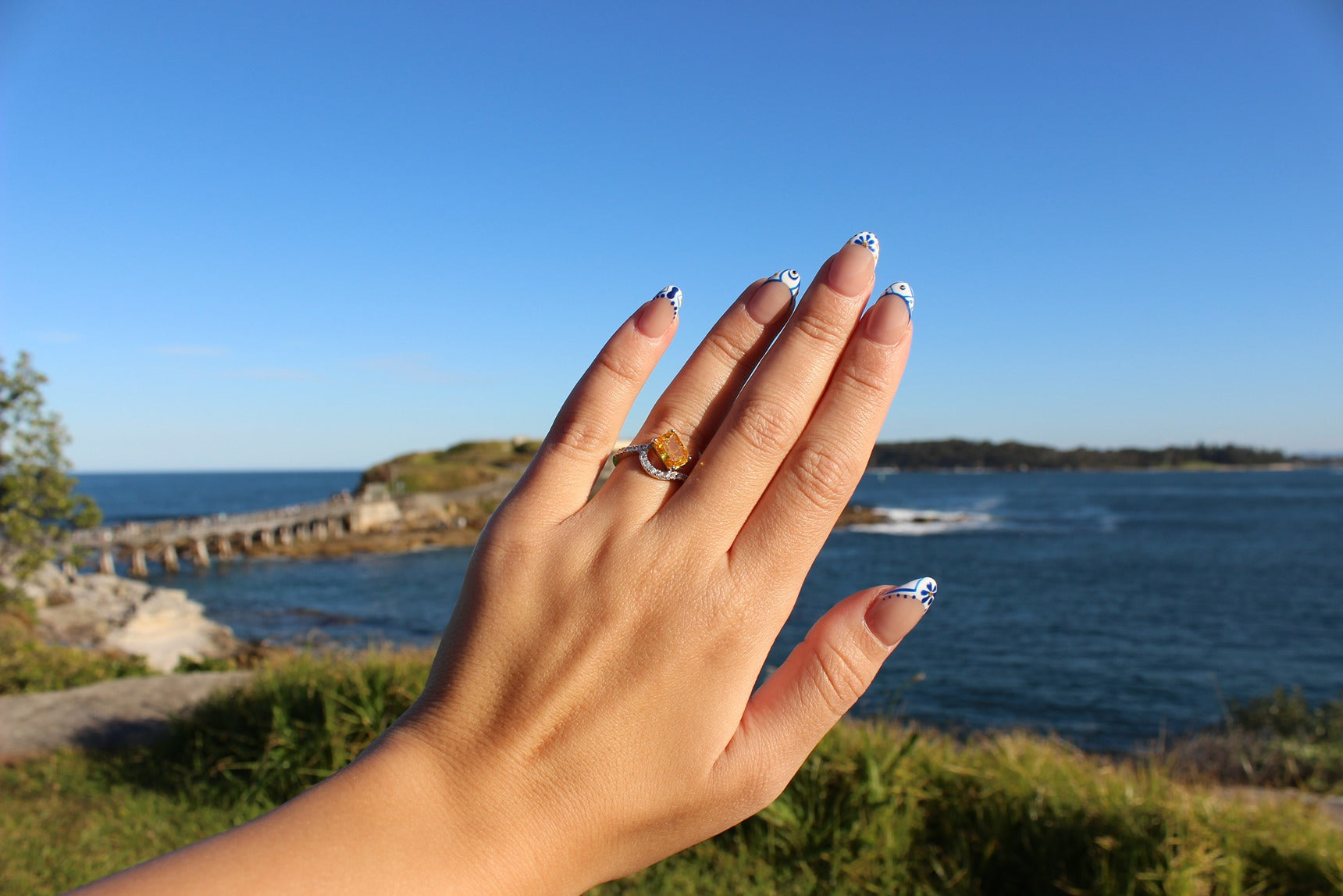 Yellow travel ring