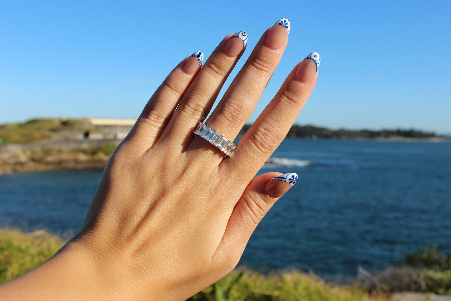 Silver stacker ring