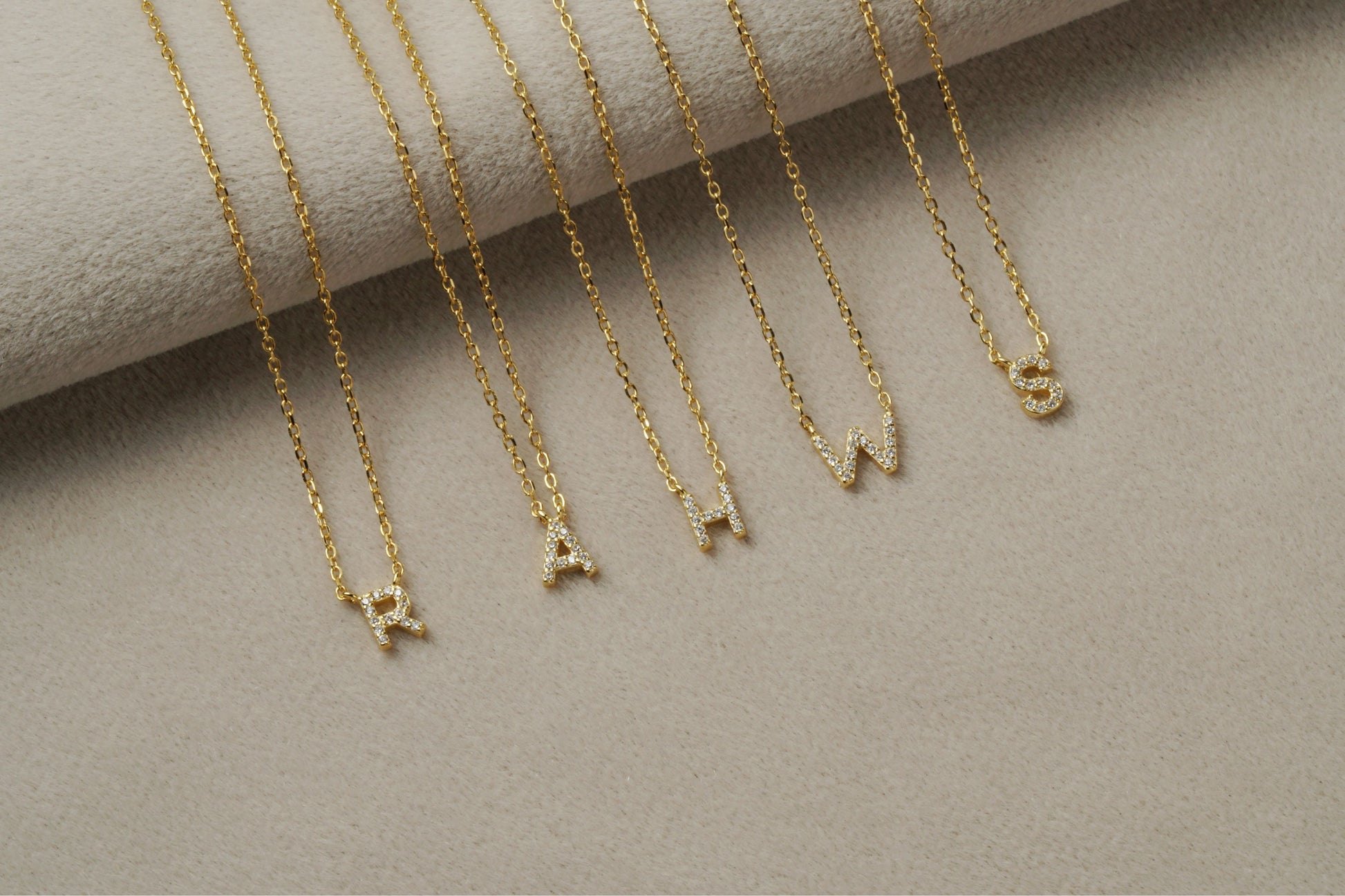 Gold Letter Necklace