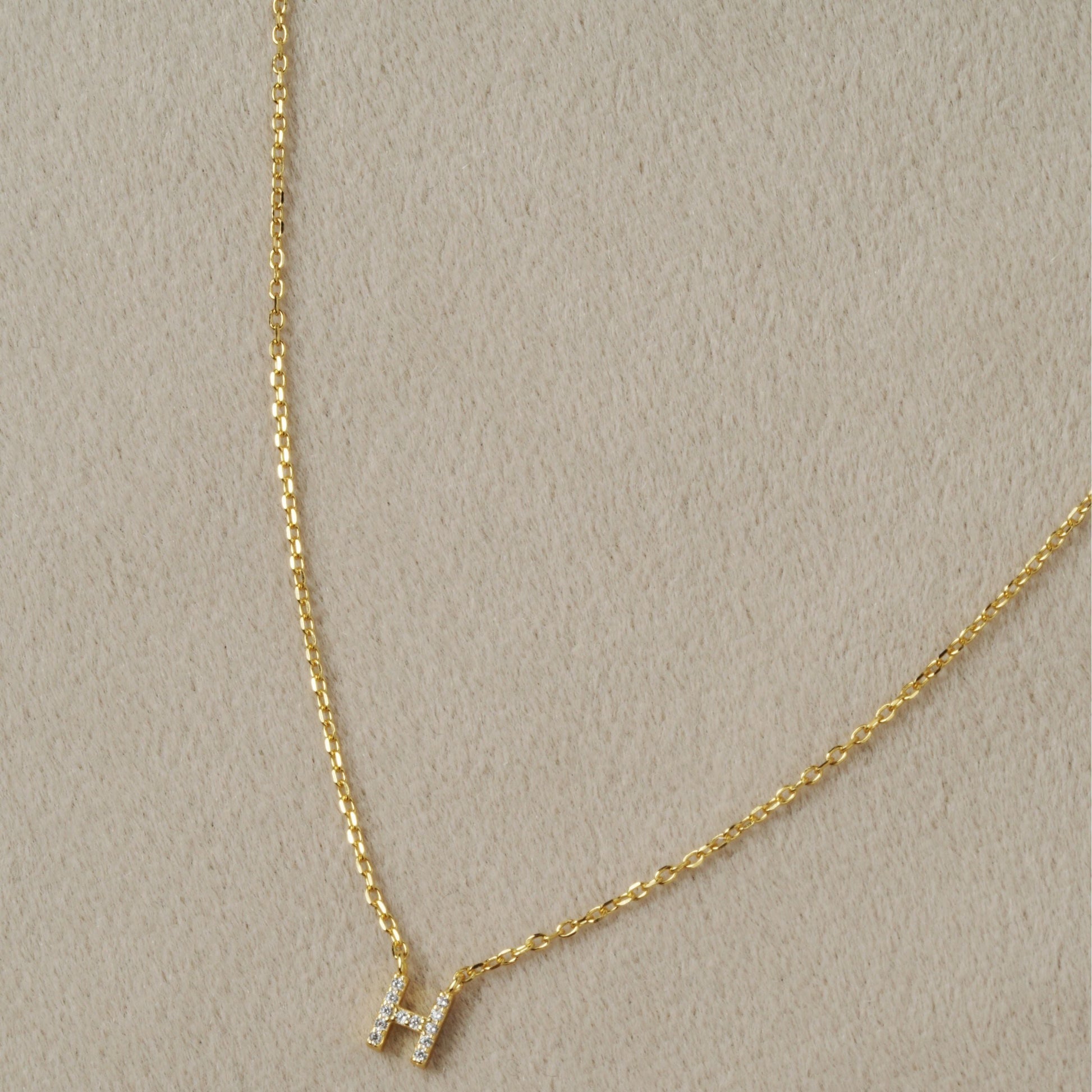 Gold Letter Necklace