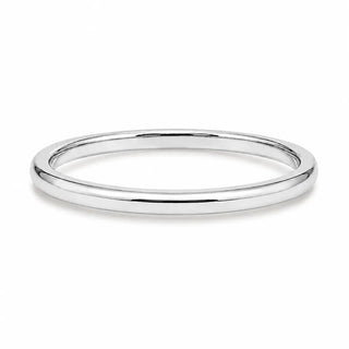 Plain Silver Wedding Band