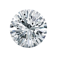 Round cut diamond