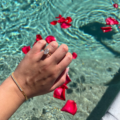 valencia gold travel ring