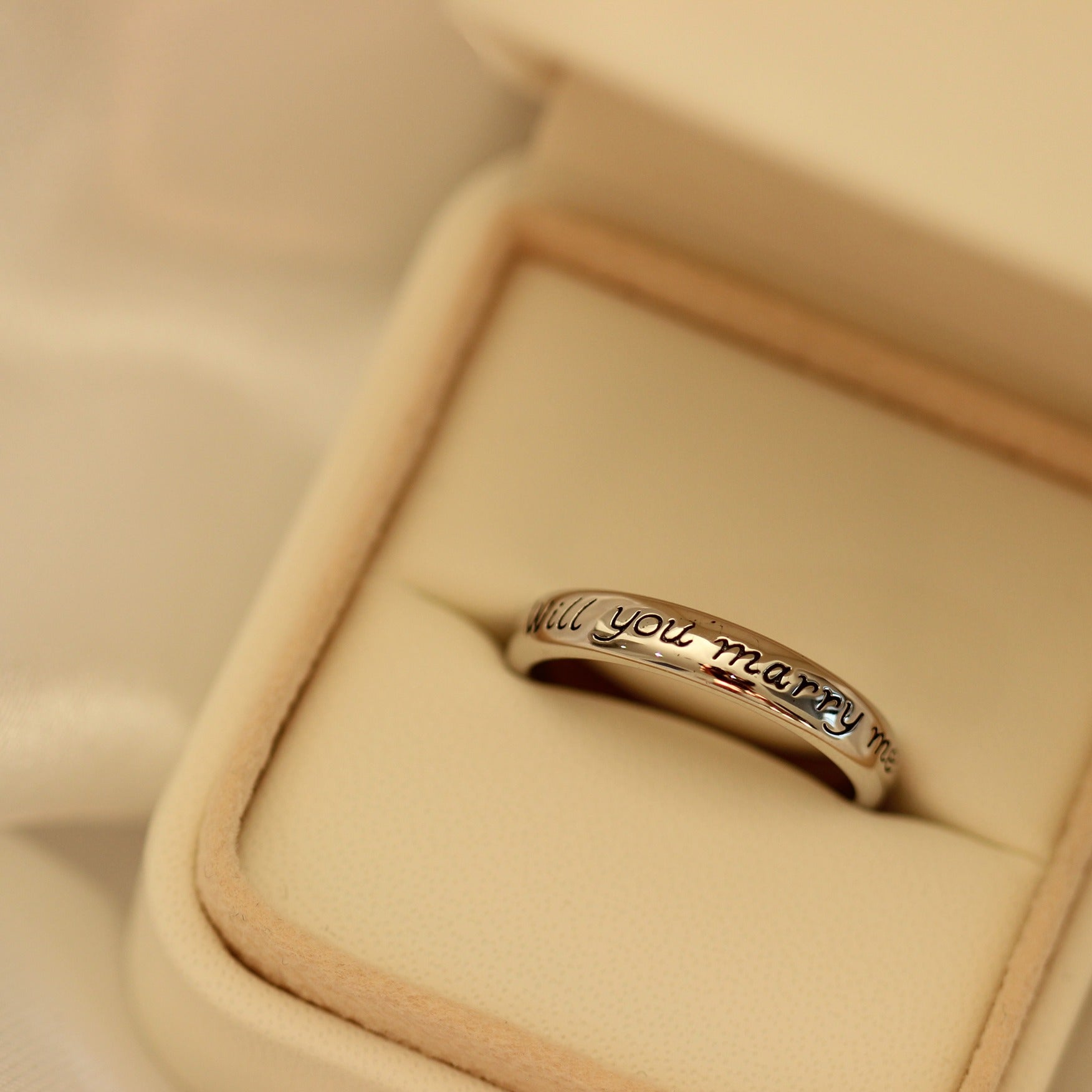 will you marry me proposal ring close up